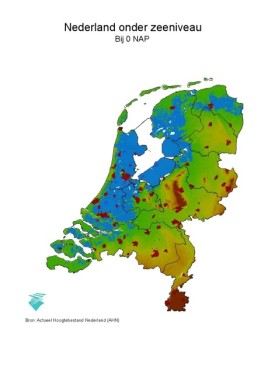 Nederland onder de zeespiegel