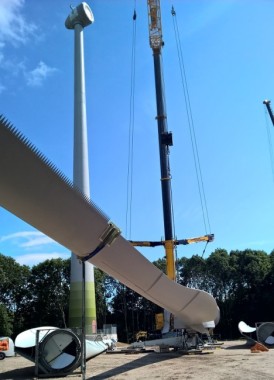 installatie windmolen duurzame energie